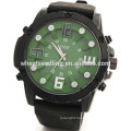 5 Colors men's big dial thin rubber sport watch